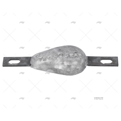 ANODO MAGNESIO PEZ OVAL 120MM 0,25KG TECNOSEAL