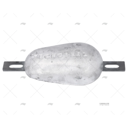 ANODO MAGNESIO PEZ OVAL 165MM 0,76KG TECNOSEAL