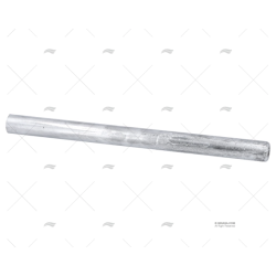 ANODO ZINC BARRA 25X500MM 1,400KG GUARDIAN