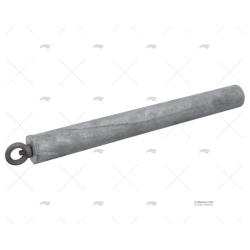 ANODO ZINC BARRA 40X400MM 4,076KG COLGAR ZINETI