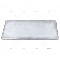 ANODO ZINC BOILER USA 300X150X10MM TECNOSEAL