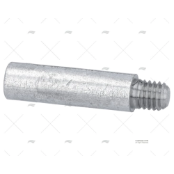 ANODO ZINC CATERP. 41X12MM 3/8" ZINETI