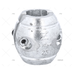 ANODO ZINC COLLARIN 25MM - 1" ZINETI
