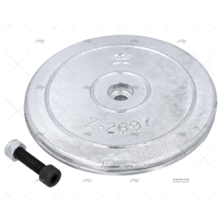 ANODO ZINC DISCO 130MM ZINETI