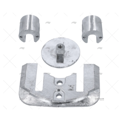 ANODO ZINC KIT MERCURY BRAVO 2 & 3 ZINETI