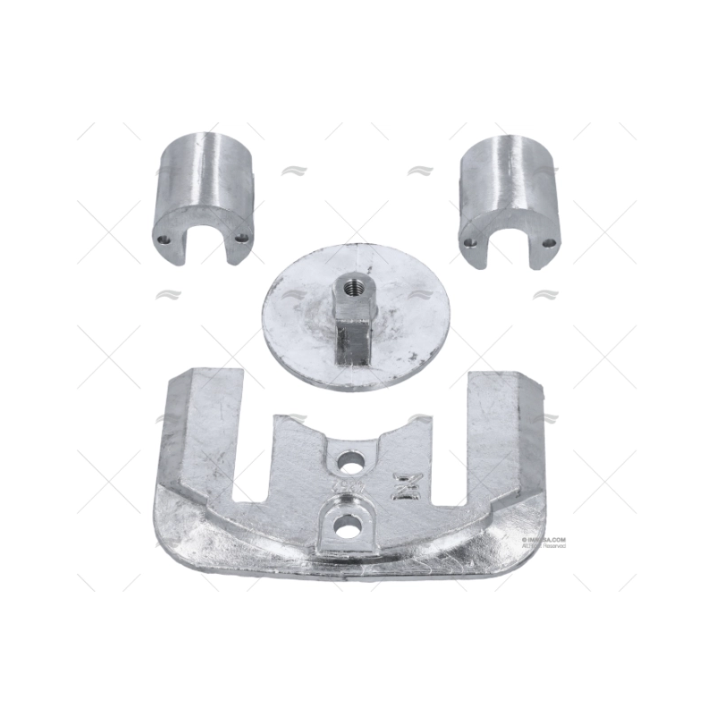 ANODO ZINC KIT MERCURY BRAVO 2 & 3 ZINETI