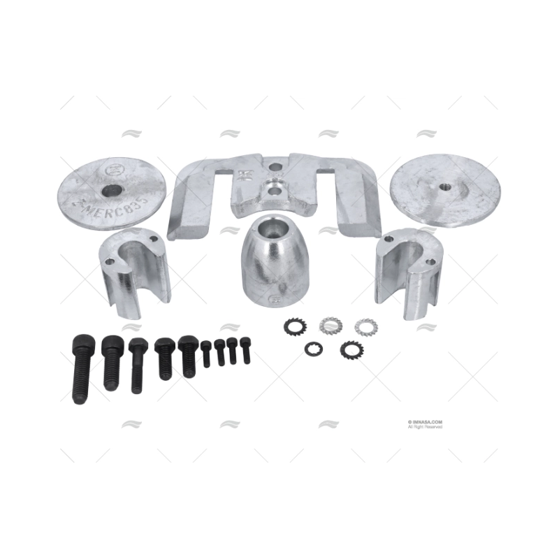ANODO ZINC KIT MERCURY BRAVO 3 2004 ZINETI