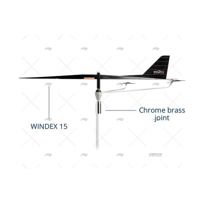 ANTENA VHF 0.50MT 1DB VELETA WIND SCOUT