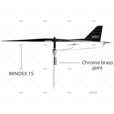 ANTENA VHF 0.50MT 1DB VELETA WIND SCOUT