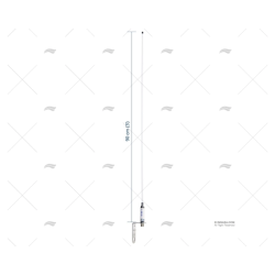 ANTENA VHF 0.90MT 3DB SAIL SCOUT