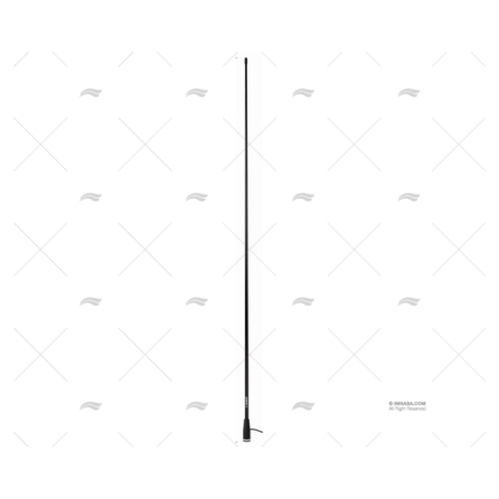 ANTENA VHF 1.50MT 3DB NEGRA SCOUT