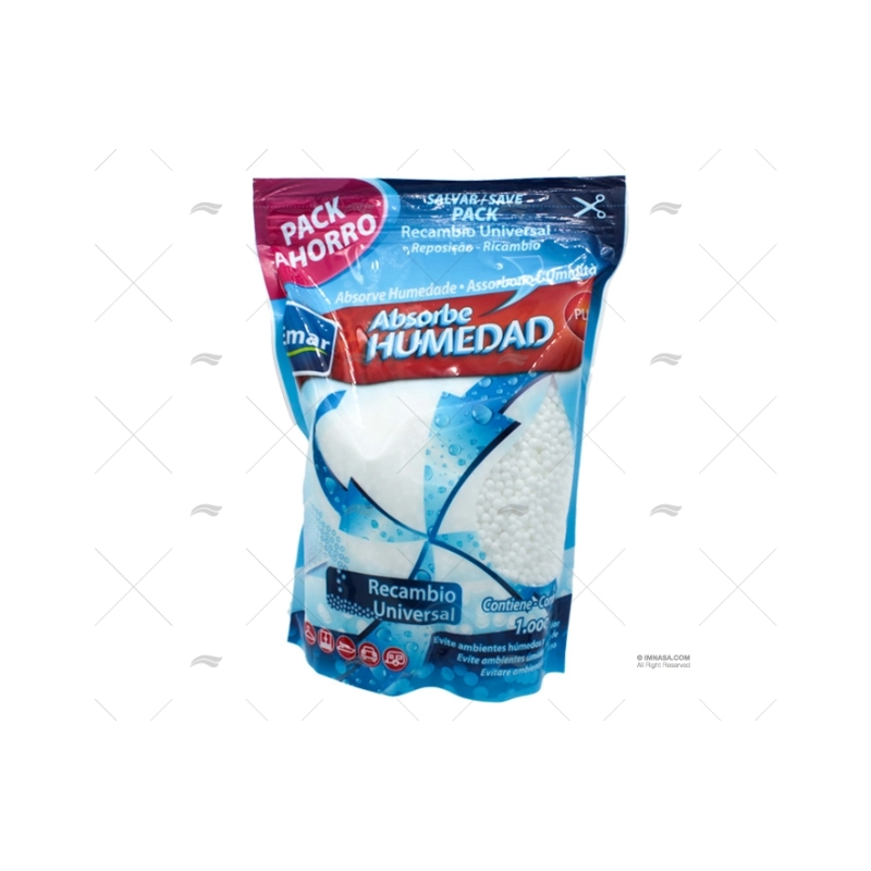ABSORBE HUMEDAD 1000GR RECAMBIO