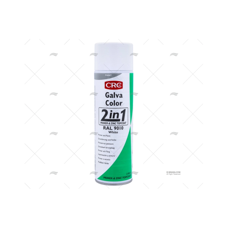GALVACOLOR RAL9010 BLANCO SPRAY 500ML