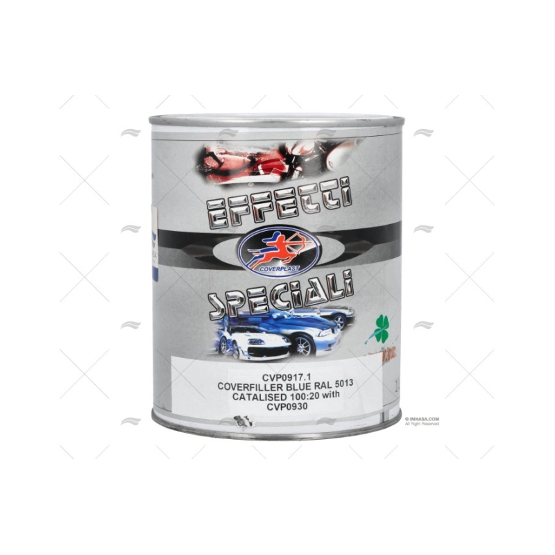 PRIMER ACRILICO CRYSTAL BOAT 1L AZUL COVERPLAST