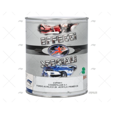 PRIMER ACRILICO CRYSTAL BOAT 1L GRIS COVERPLAST