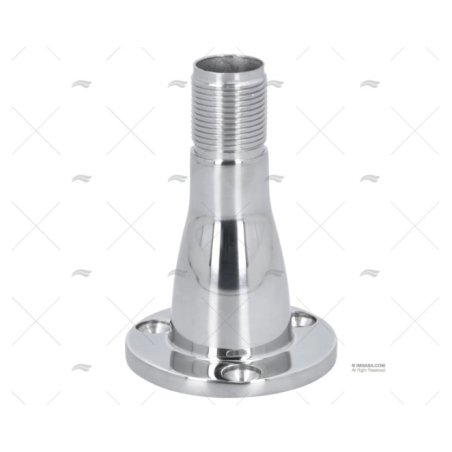 BASE ANTENA FIJA INOX SCOUT