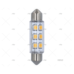 BOMBILLA FESTOON 12V 0,5W LED 30-40MA