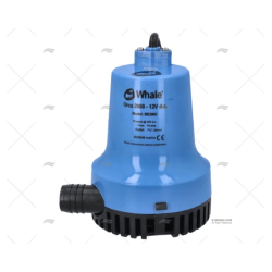 BOMBA ACHIQUE 12V 7560L/H WHA ORCA WHALE