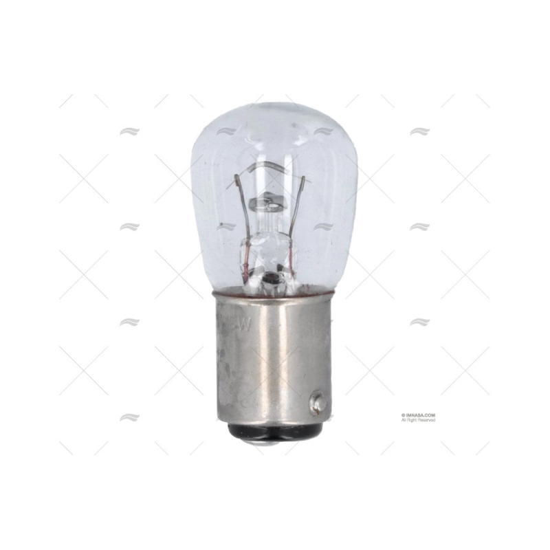 BOMBILLA BA15D 12V 25W 20X60