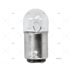 BOMBILLA BA15D 12V 5W 18X35 PLANA