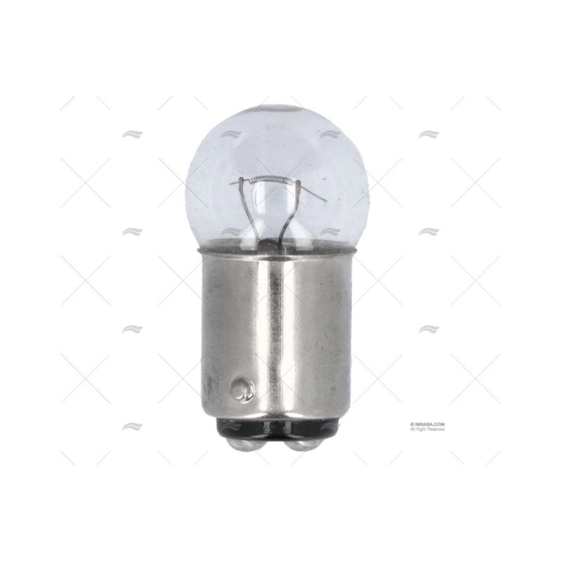 BOMBILLA BA15D 6V 15 W 18X35 ESFERICA
