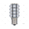 BOMBILLA BA15S 12V 0.7W LED AZUL 57X25
