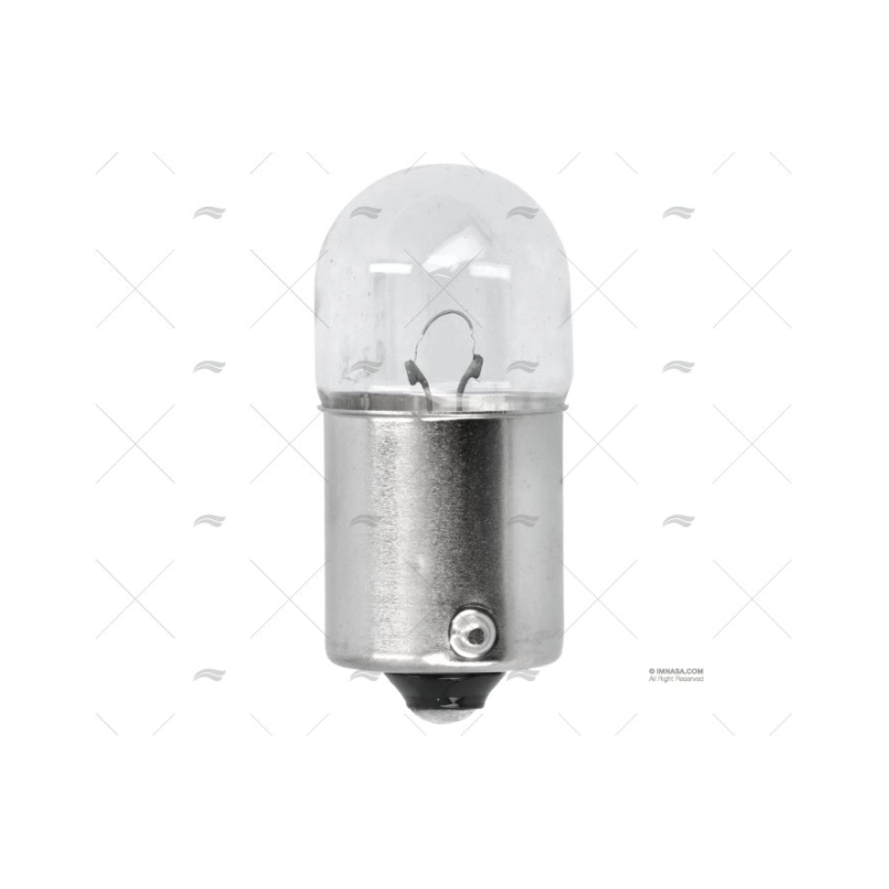 BOMBILLA BA15S 12V 5W 19X34 ESFERICA
