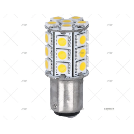 BOMBILLA BAY15D 12-24V 3,5W LED 360º 17X