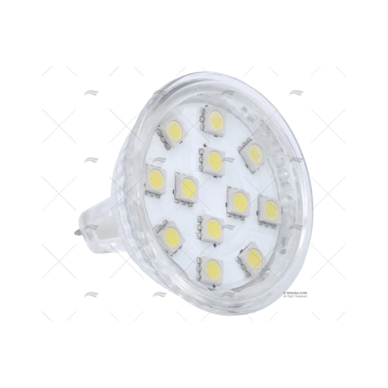 BOMBILLA MR16 12V 2 W LED 50X48 200LUM