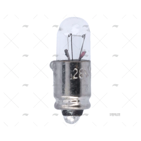 BOMBILLA T1 7,2 BALIN 28V CONICO 3/4 CM3