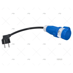 ADAPTADOR 40CM MACHO ECO SCHUKO +CEE HEM
