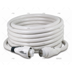 CABLE AISLADO 50" H-M BLANCO 50A 125/250 MARINCO