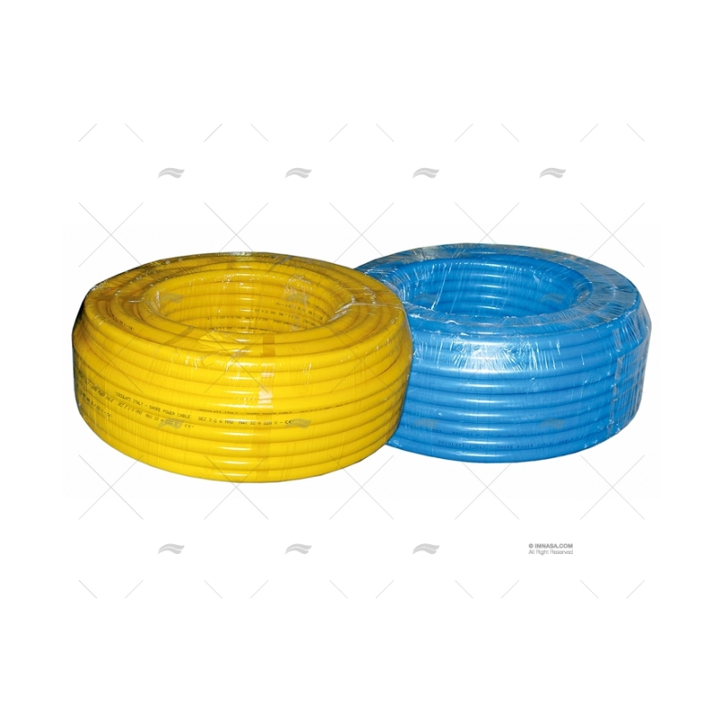 CABLE ELEC 3X 6MM DIA.14 50M AMARILLO