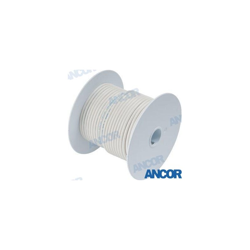 CABLE MARINO 18 AWG (0,8MM²) BLANCO - 30