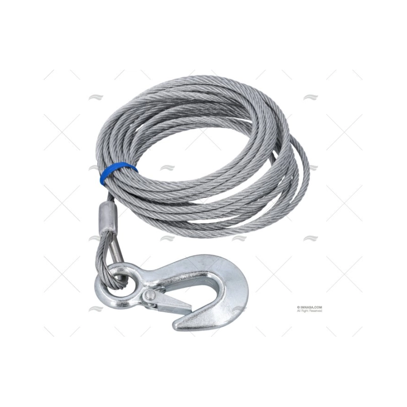 CABLE C/GANCHO 6M MARINE TOWN