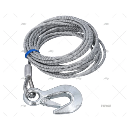 CABLE C/GANCHO 6M MARINE TOWN