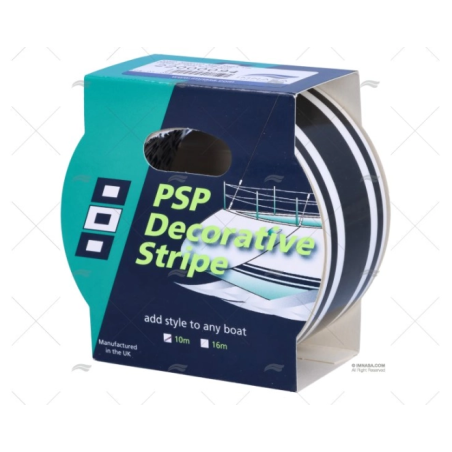 BANDA ADHESIVA 44MM NEGRA 10M PSP TAPES