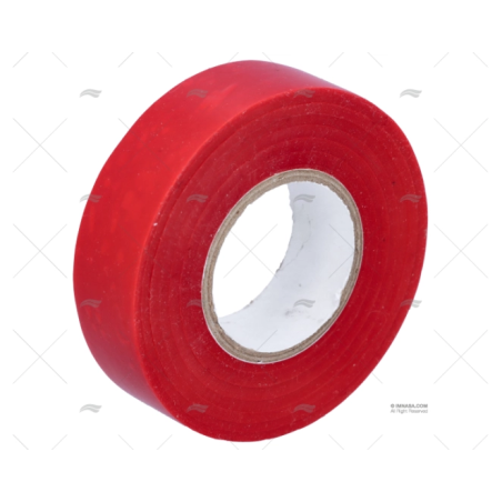 CINTA AISLANTE 19MMX20M ROJA AUTOEXT.