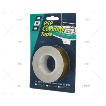 CINTA DECOR. COVELINE ORO 25MM 15M PSP TAPES