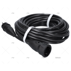 ALARGO ELEC NEGRO 15M 3X1,5MM2