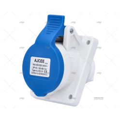 BASE ELEC. POPA HEMBRA 230V 16A 3P 6H IP