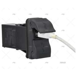 TOMA USB 12-24V 2 ENT. CARLINGSWITCH