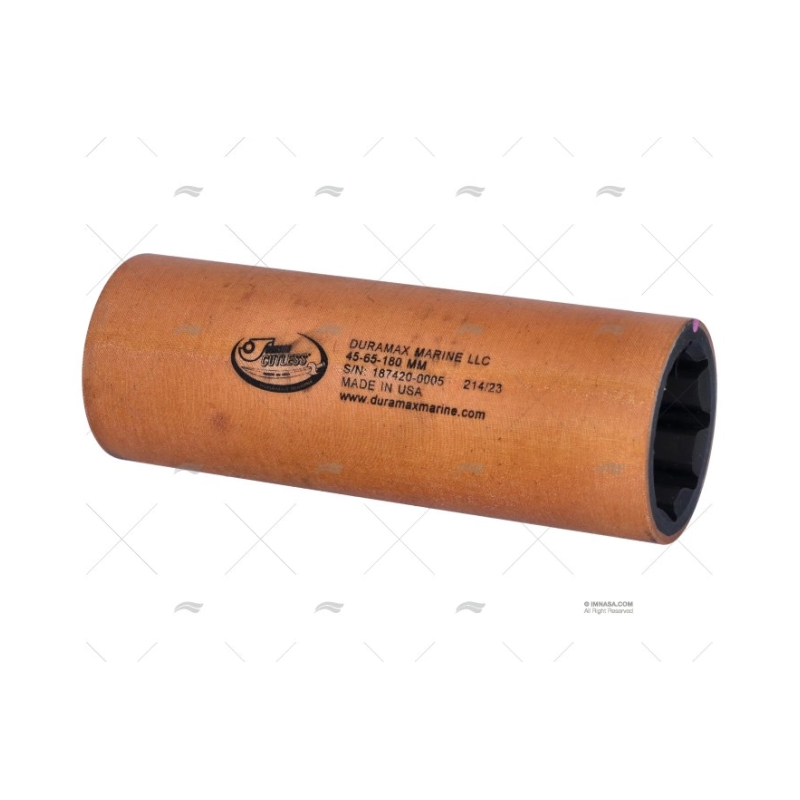 COJINETE FENOLICO-GOMA 45X65X180MM DURAMAX