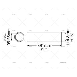 COJINETE LATON-GOMA 8AS 3"3/4 CAPU CARAVEL