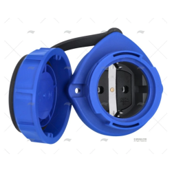 BASE SCHUCO CON TAPA AZUL DIA.72MM