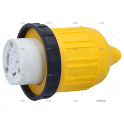 CLAVIJA ELEC. HEMBRA 16A C/CAPUCHON