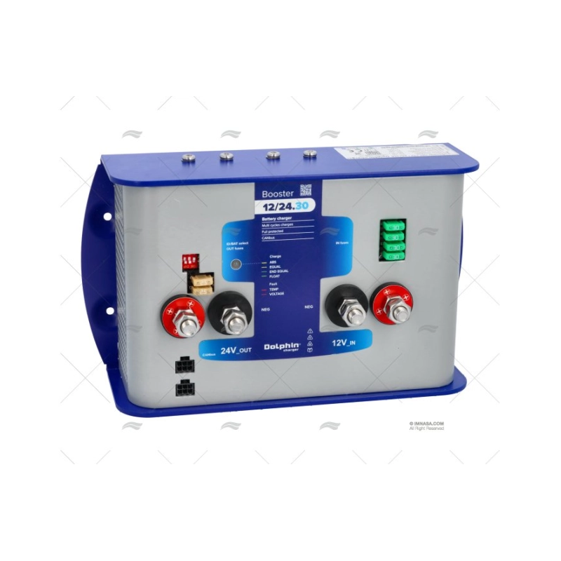 CARGADOR 24V 30A ALIMENTACION 12V DOLPHIN