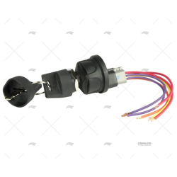 CONTACTO LLAVE 4 POS OFF-ON-START 12/12V BEP
