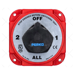 DESCONECTADOR BATERIA 380A 2P 138X138 PERKO