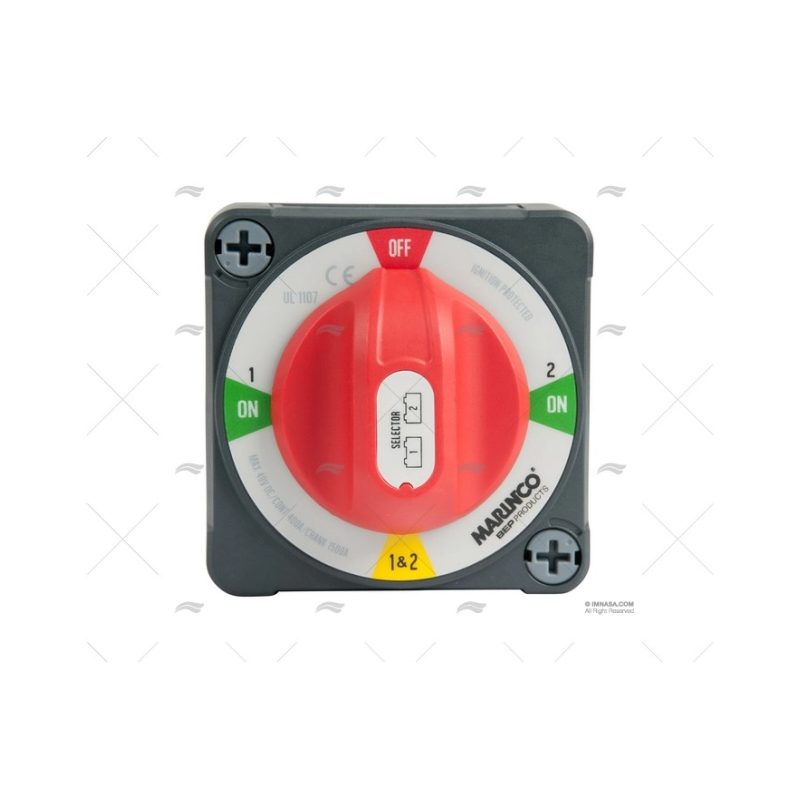 DESCONECTADOR BATERIA 400A 2P 1.2.1/2.OF BEP